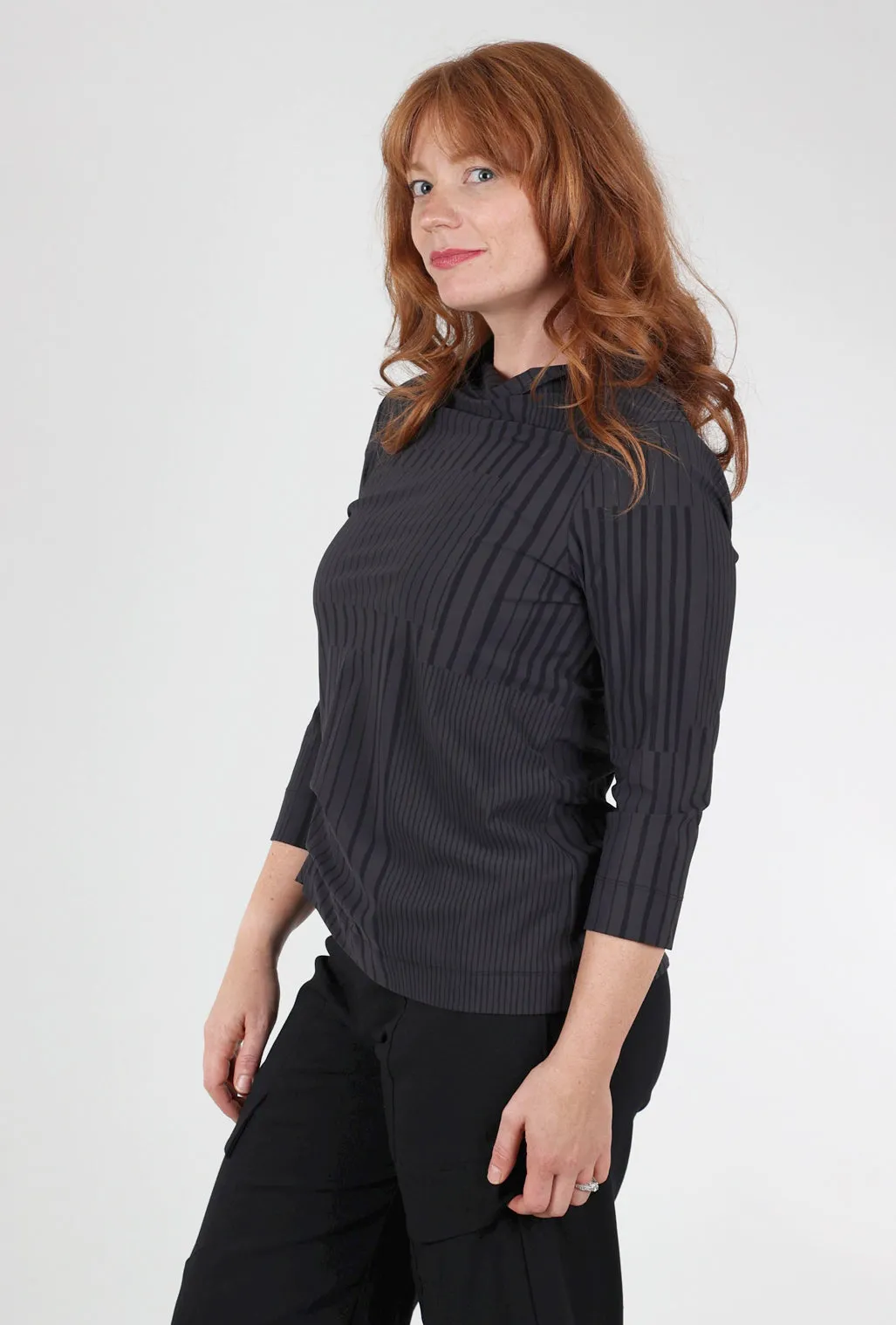 Stylish Wear Ragtime Top, Espresso Staccato