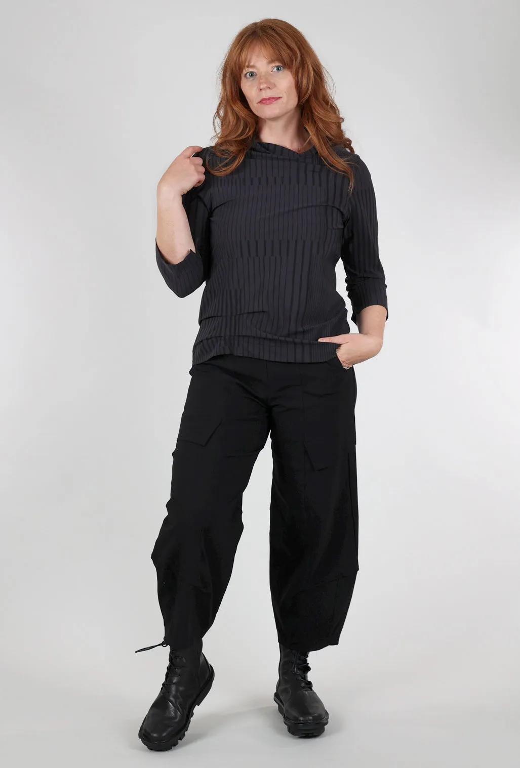 Stylish Wear Ragtime Top, Espresso Staccato