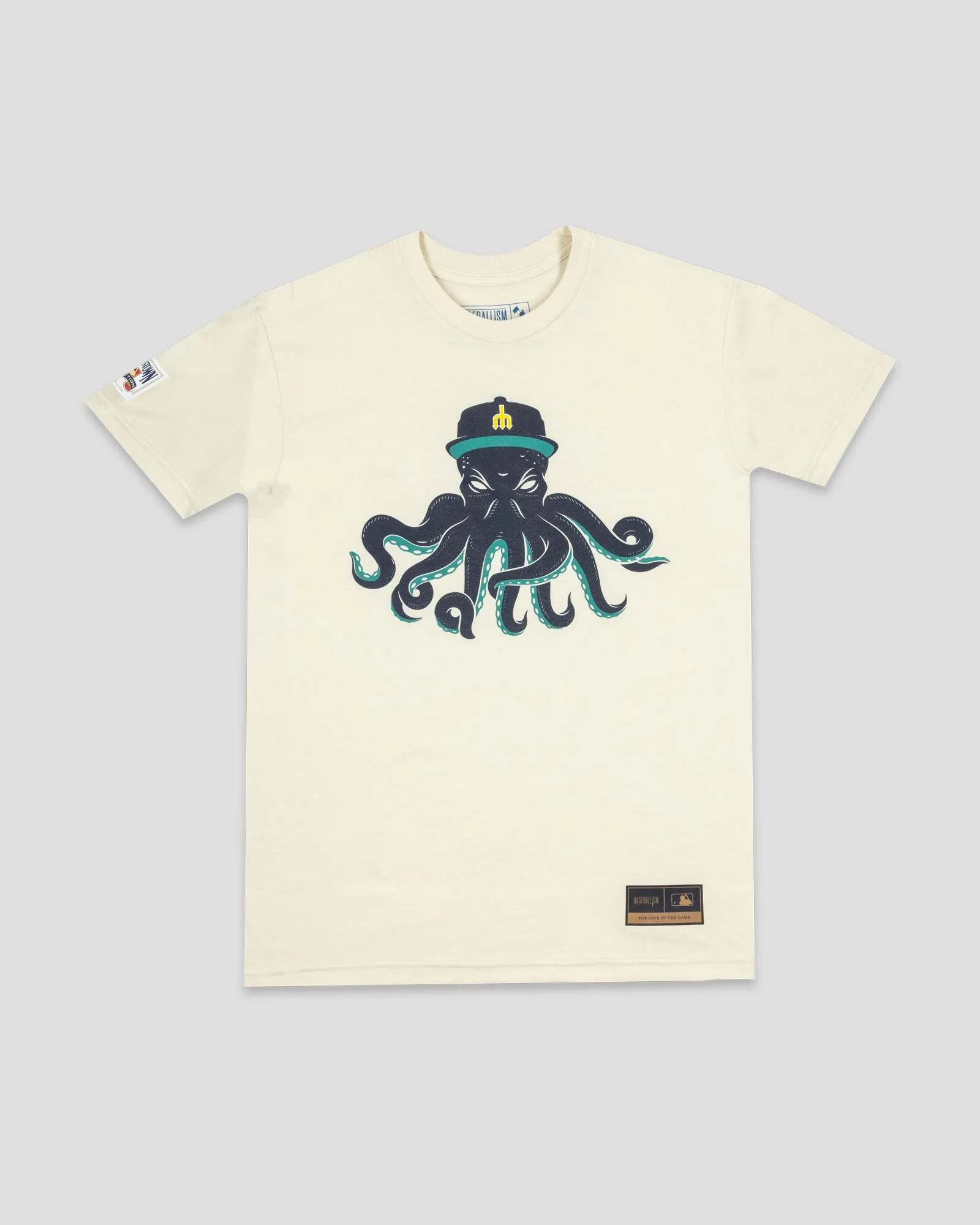 Summer Fashion Mariners Monster T-Shirt (Cream)  - Seattle Mariners