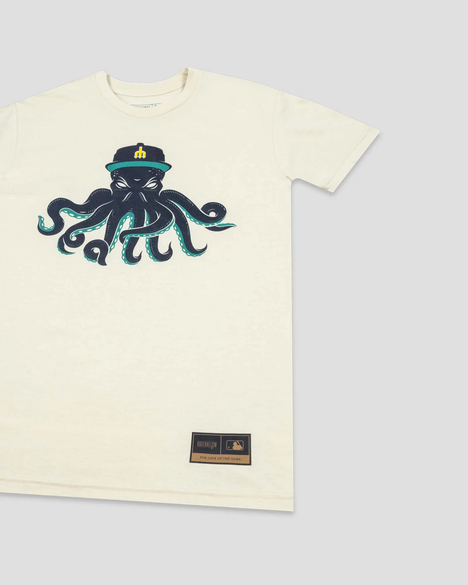 Summer Fashion Mariners Monster T-Shirt (Cream)  - Seattle Mariners