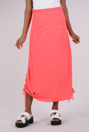 Summer Pen Skirt, Coral Adult Women