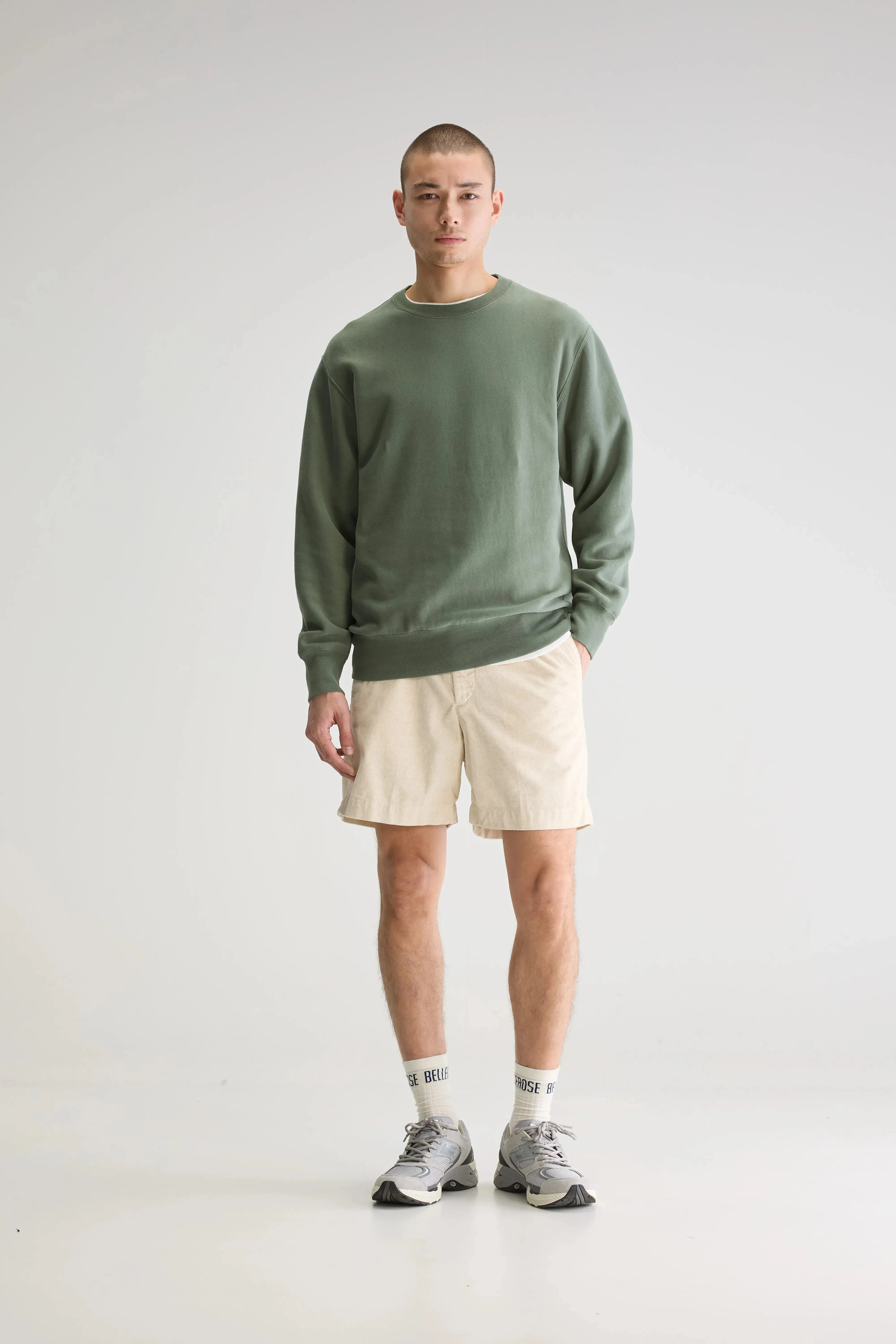 Summer Wear Flake crewneck sweatshirt (251 / M / THYME)