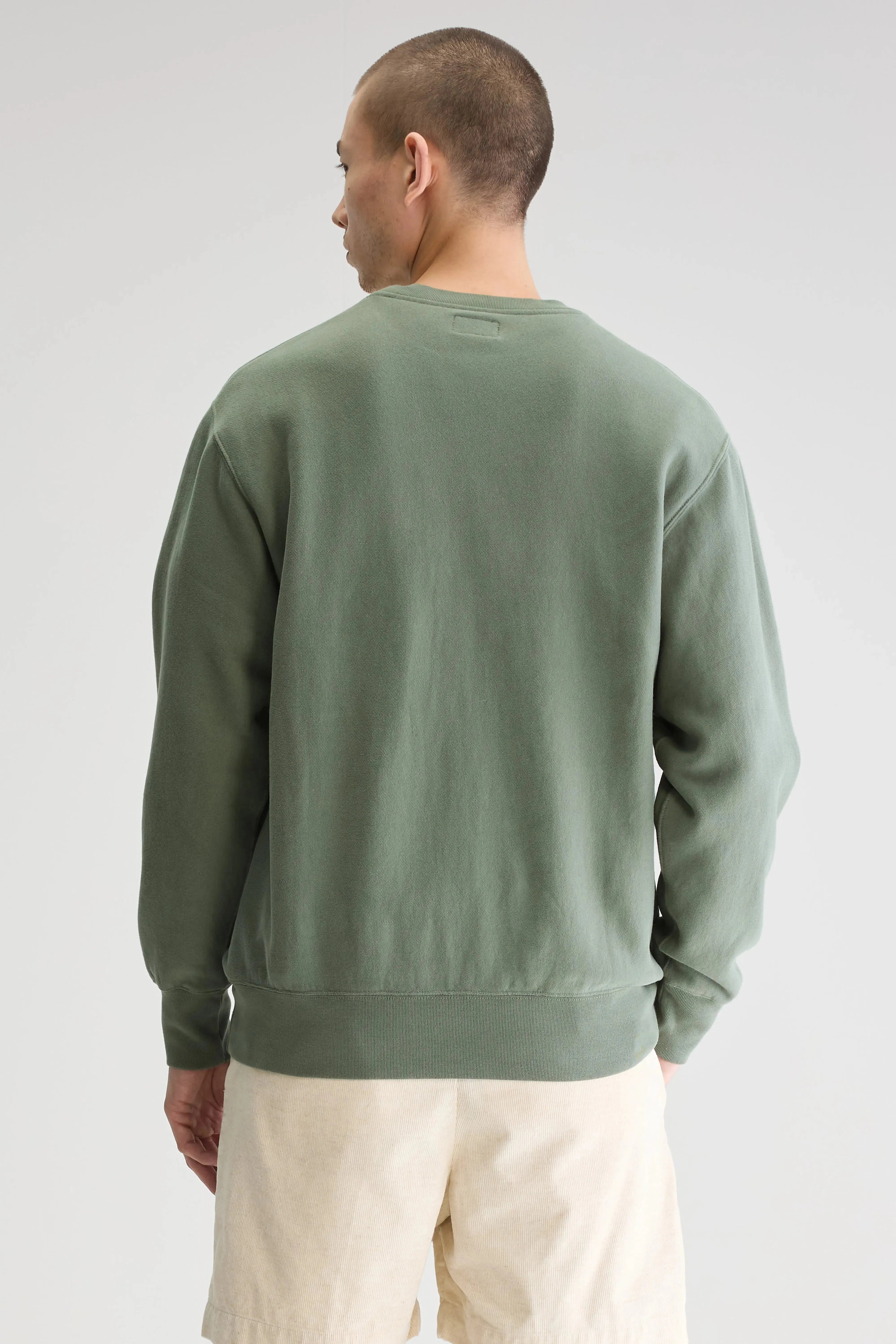 Summer Wear Flake crewneck sweatshirt (251 / M / THYME)