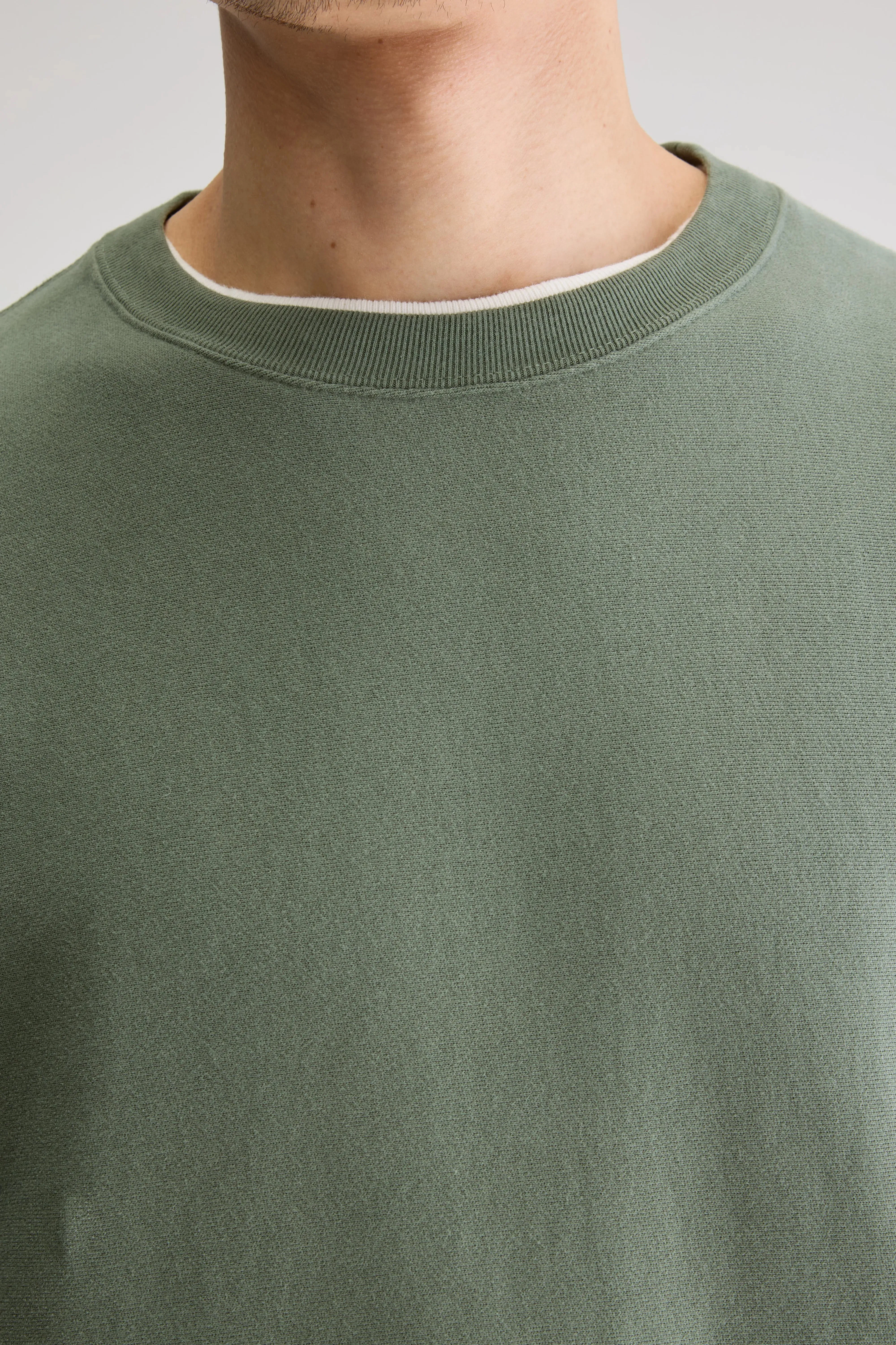 Summer Wear Flake crewneck sweatshirt (251 / M / THYME)