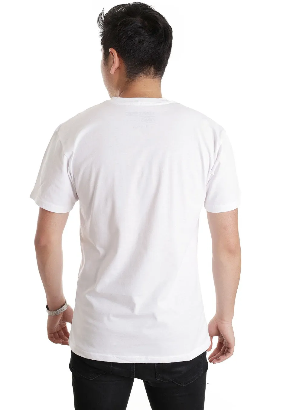 Surfwear Vans - Full Patch White/Black - T-Shirt
