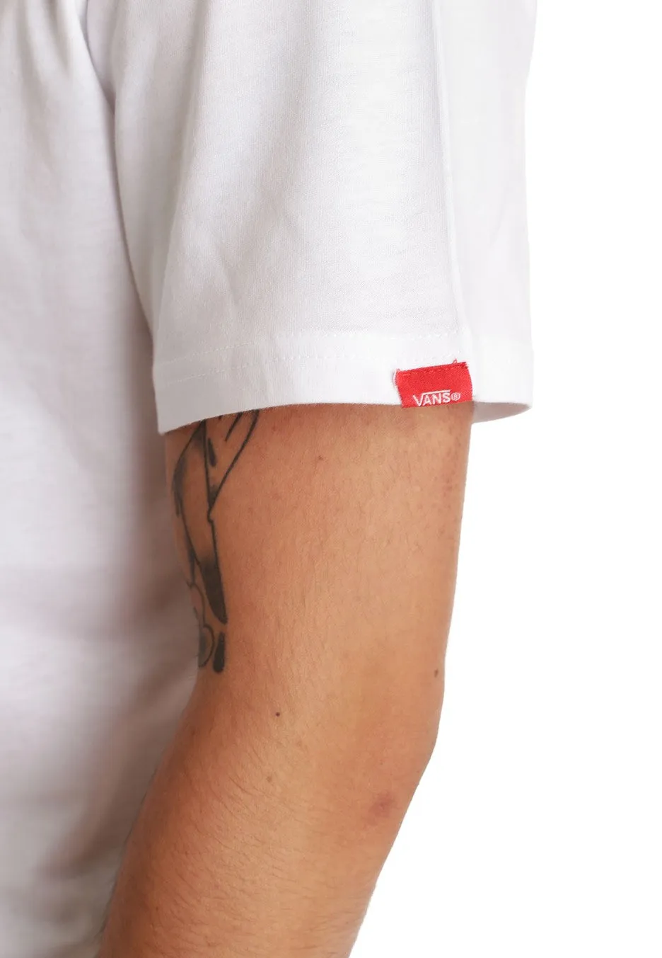 Surfwear Vans - Full Patch White/Black - T-Shirt