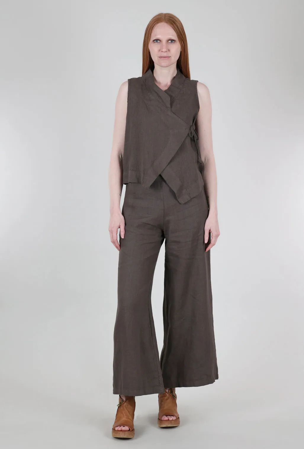 Sweeping Linen Pant, Forra Jogger Style