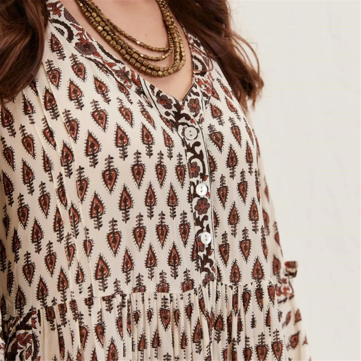 Synthetic Wear Julia Block Panel Midi Dress