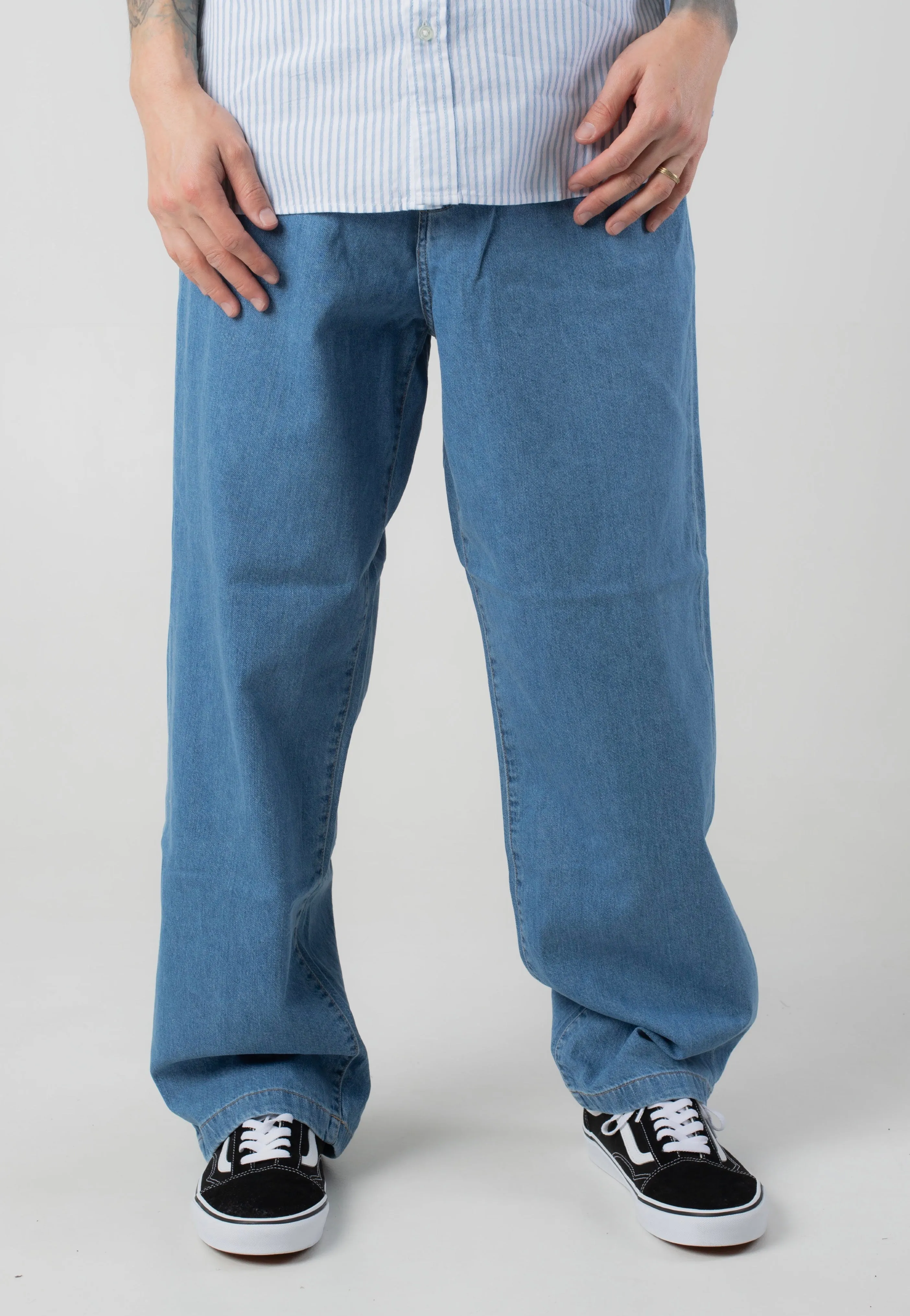 Functional Fit Carhartt WIP - Lucas Bleached Blue - Pants