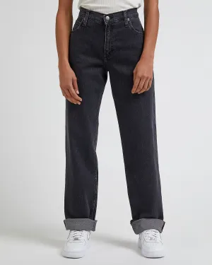 Lee Jane Relaxed Straight Womens Jeans - Evening Dark | Lee Jeans | JEANSTORE