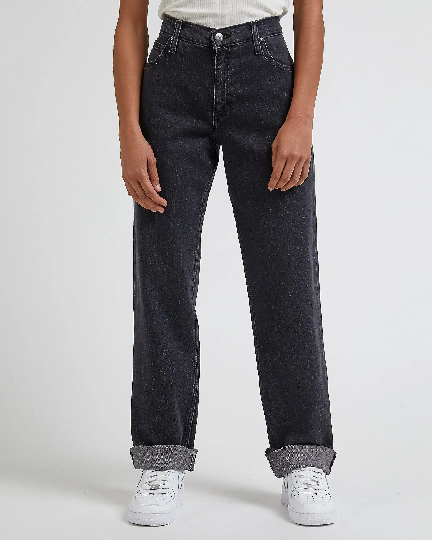 Lee Jane Relaxed Straight Womens Jeans - Evening Dark | Lee Jeans | JEANSTORE