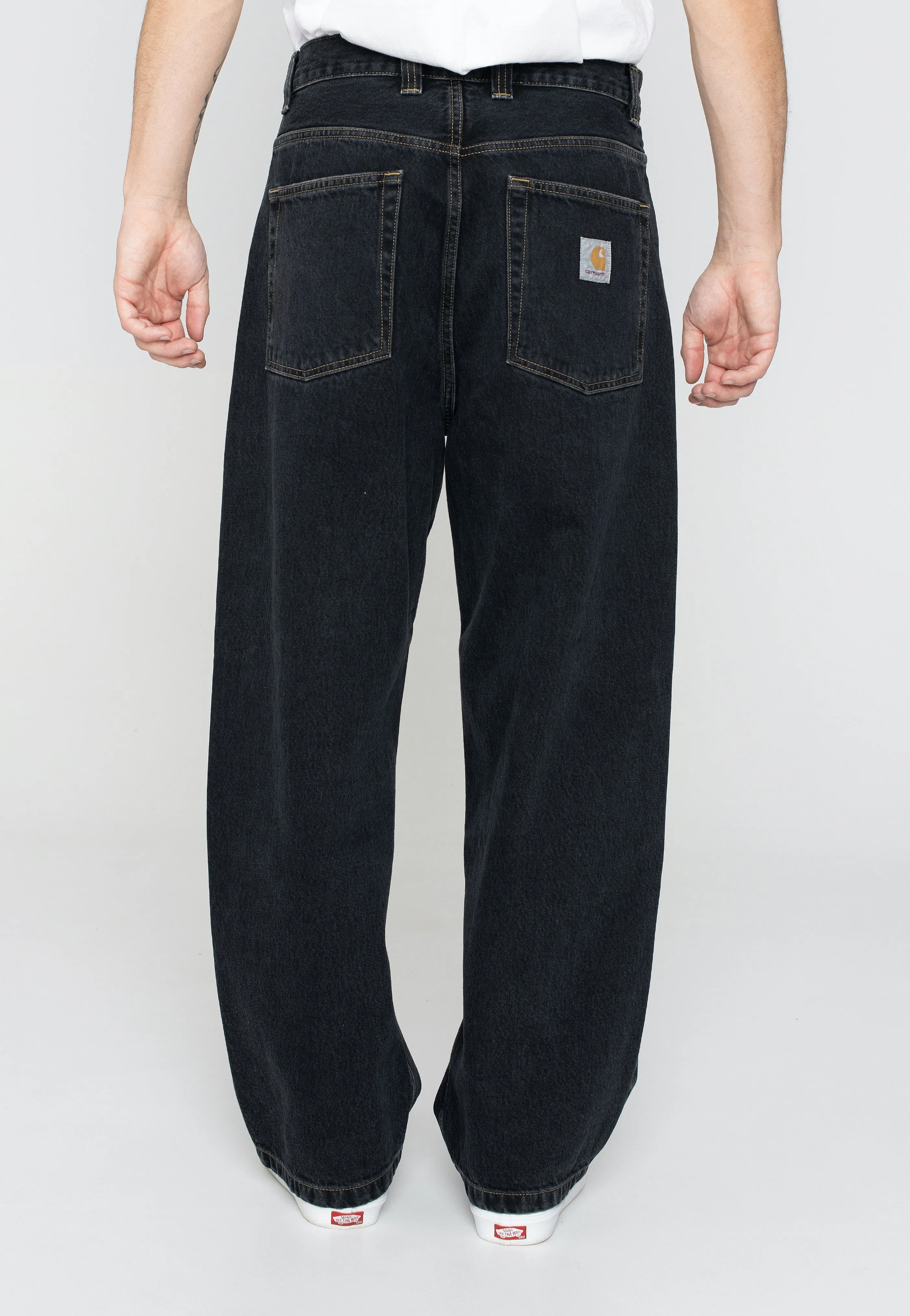 Tailored Form Carhartt WIP - Brandon Stone Washed Black - Jeans
