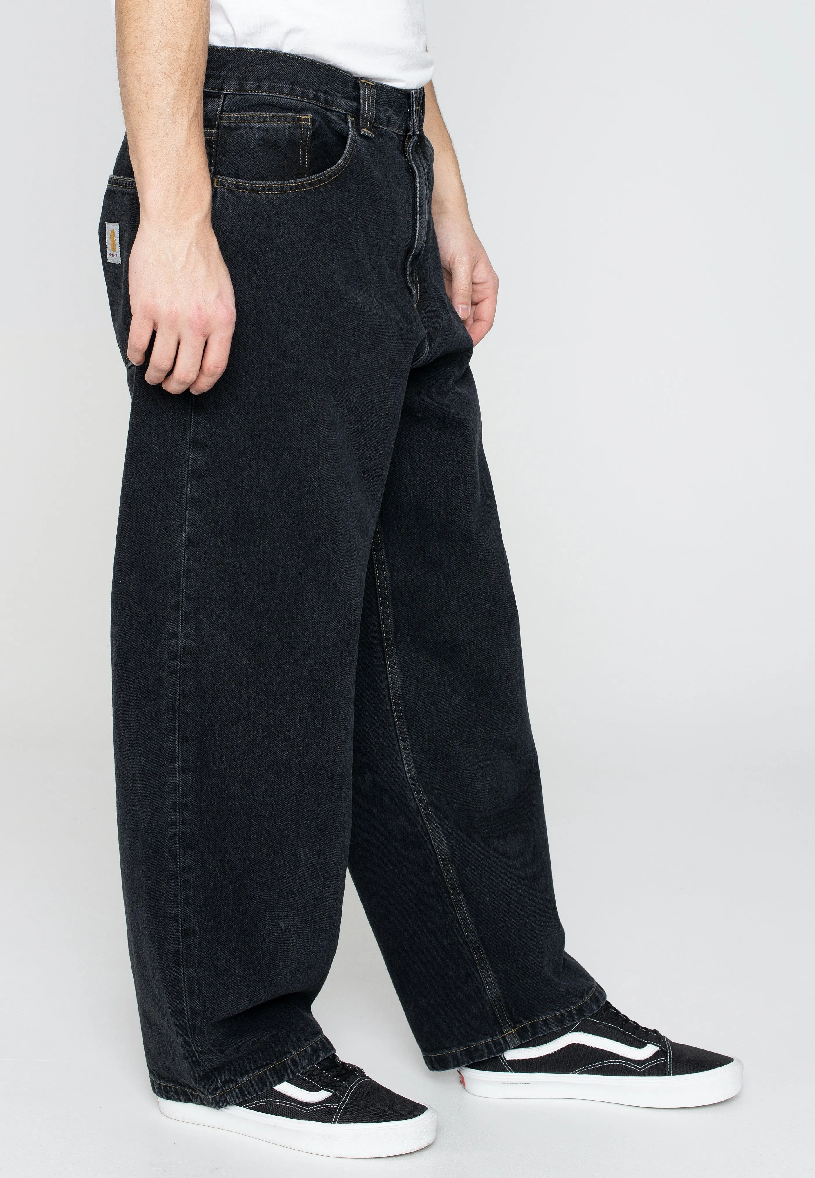 Tailored Form Carhartt WIP - Brandon Stone Washed Black - Jeans