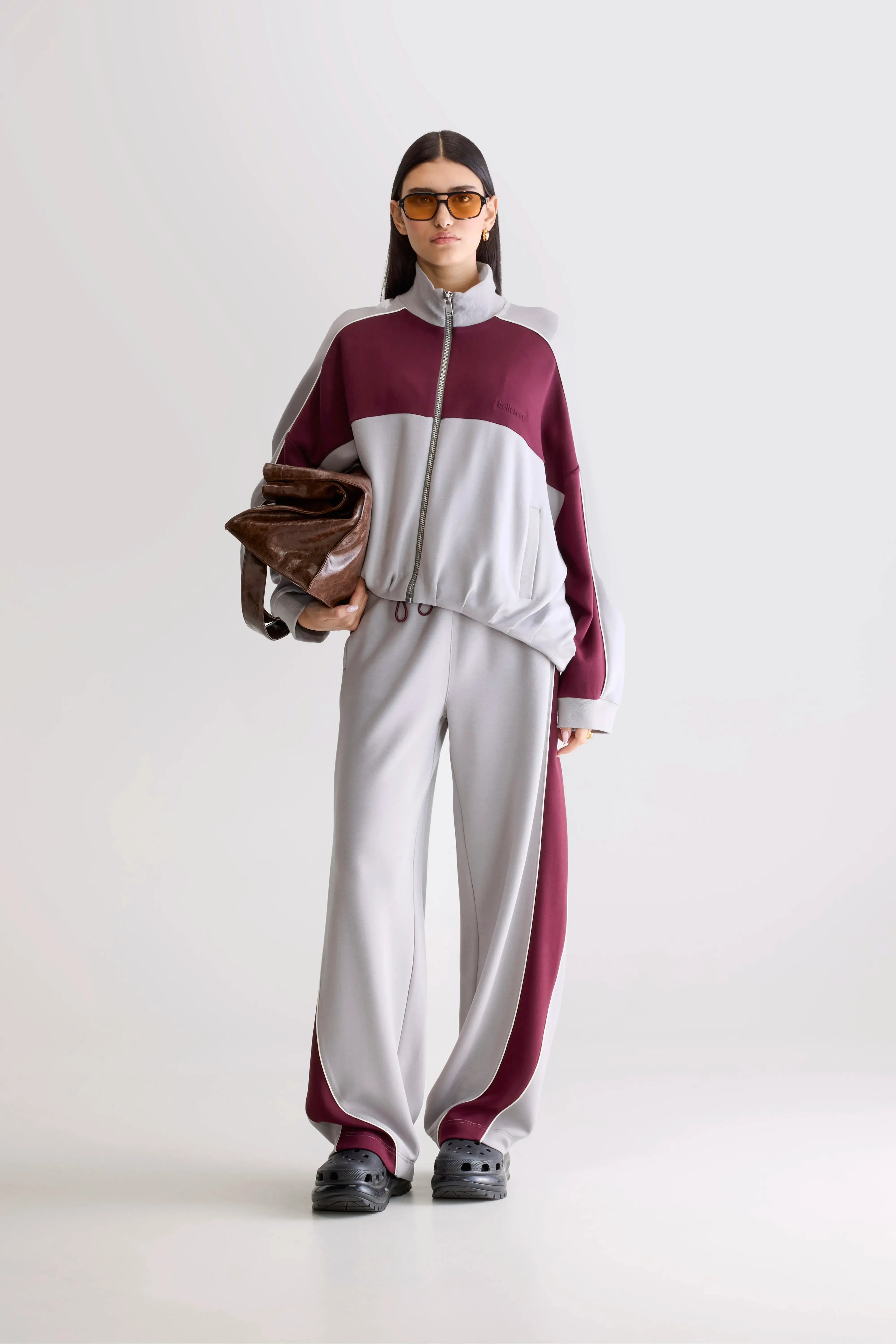 Tallic zip-up sweatshirt (252 / W / COMBO A) Street Trend
