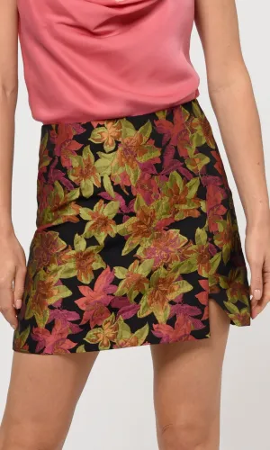 Tania Jacquard Mini Skirt Cozy Design