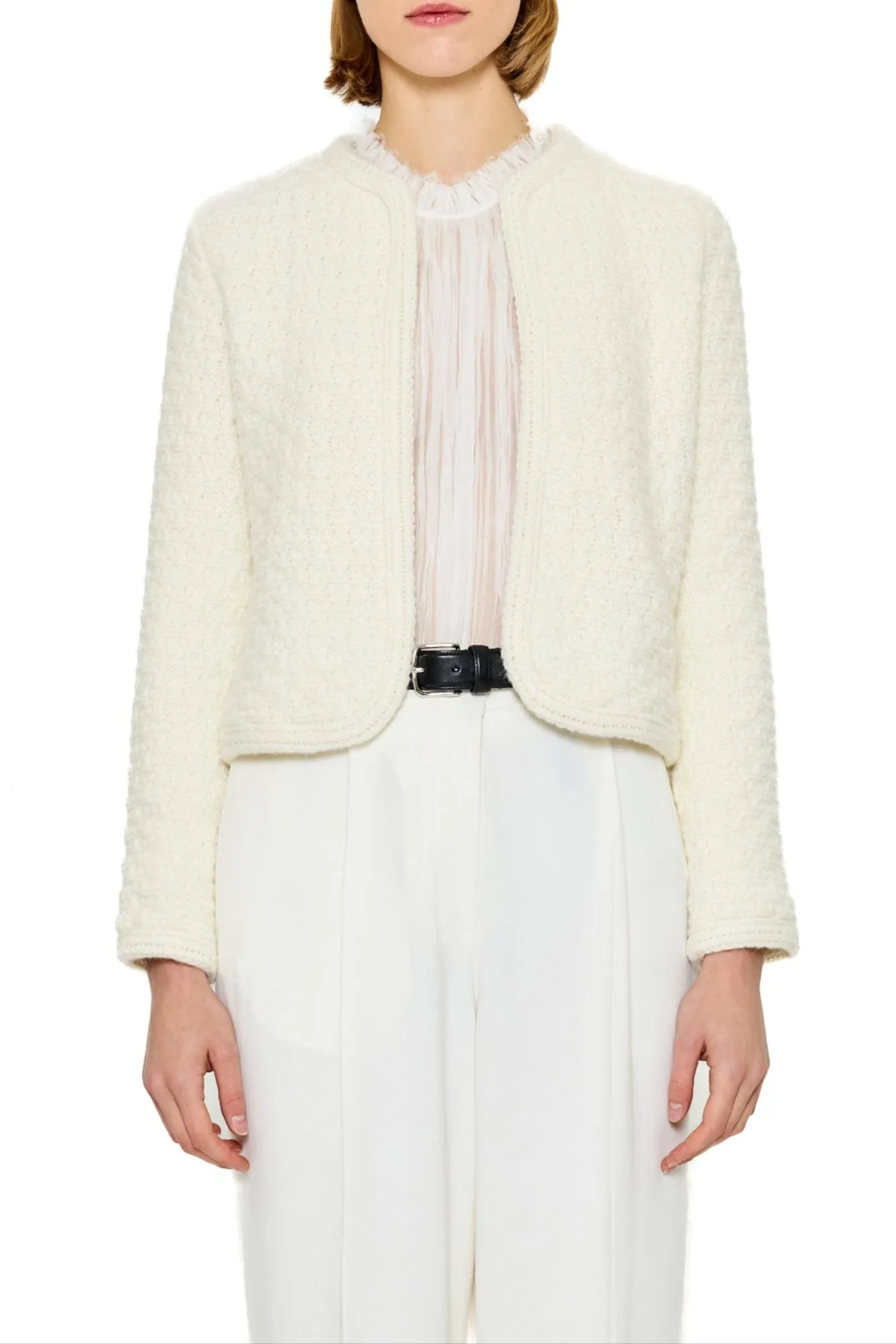 Tate Ivory Jacket Casual Classic