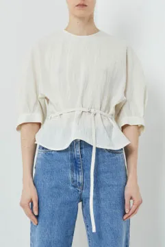 Tazara Milk Top Elegant floral cardigan