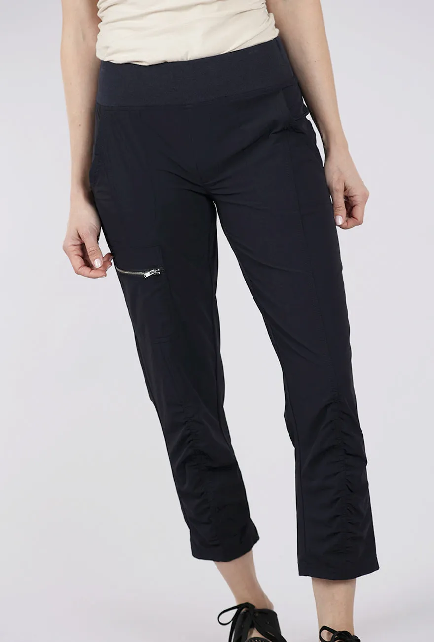 Tech Ash Zip Pant, Navy Ultimate Wear