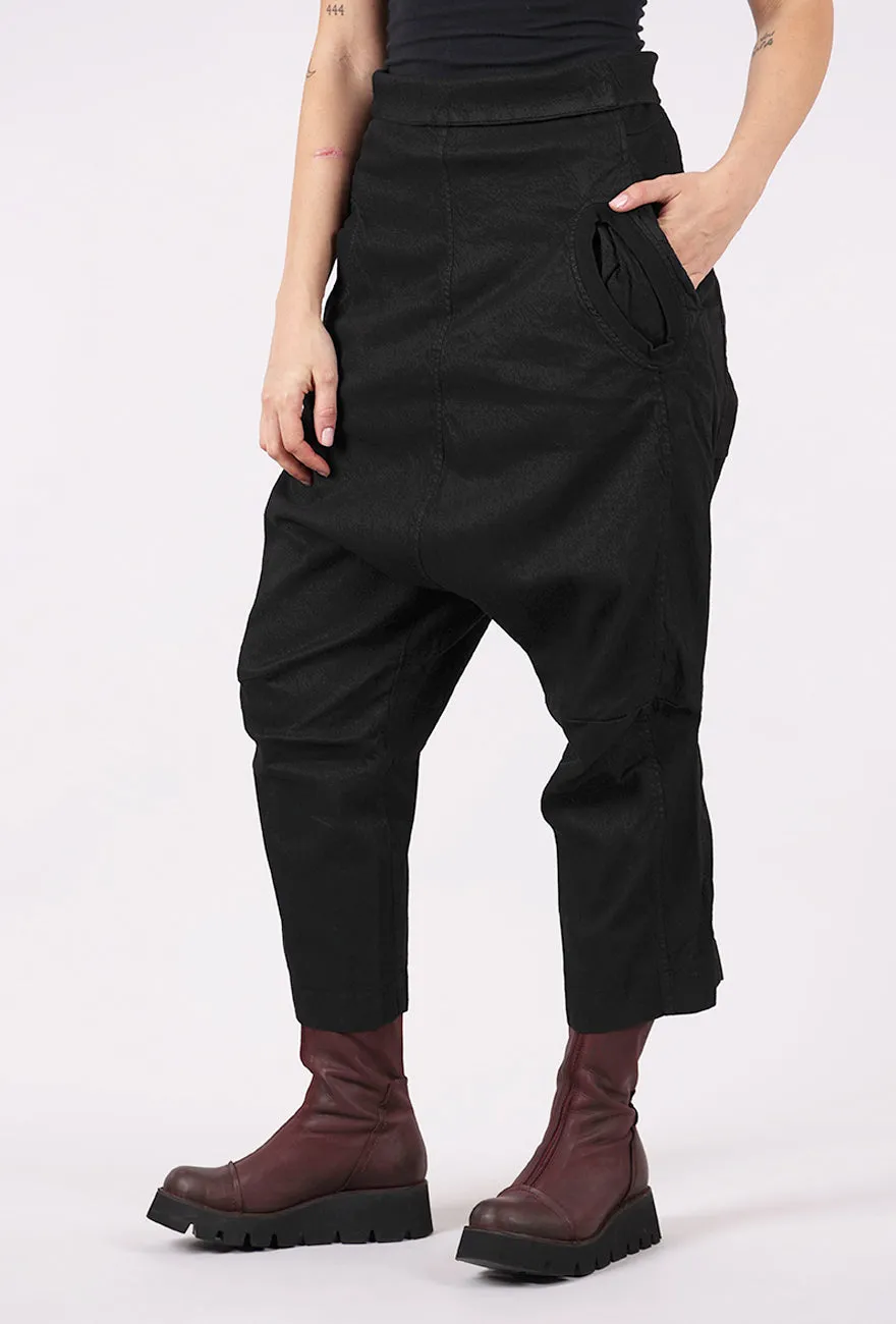 Texture Twill ER Trouser, Black Clean Style