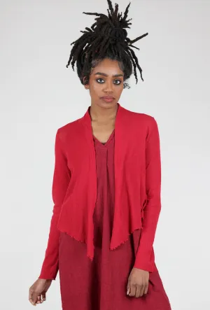 Cropped Tulle Cardie, Cardinal Classic Style