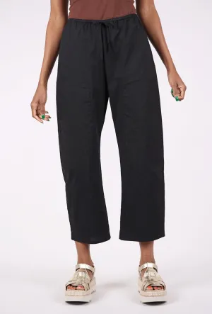 Theo Drawstring Pant, Black Move Freely
