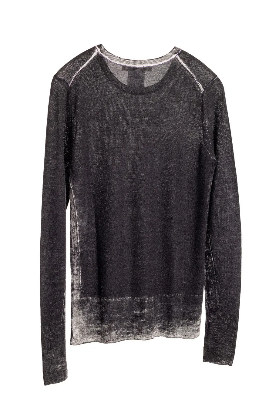 thermal layer Printed Black Crew
