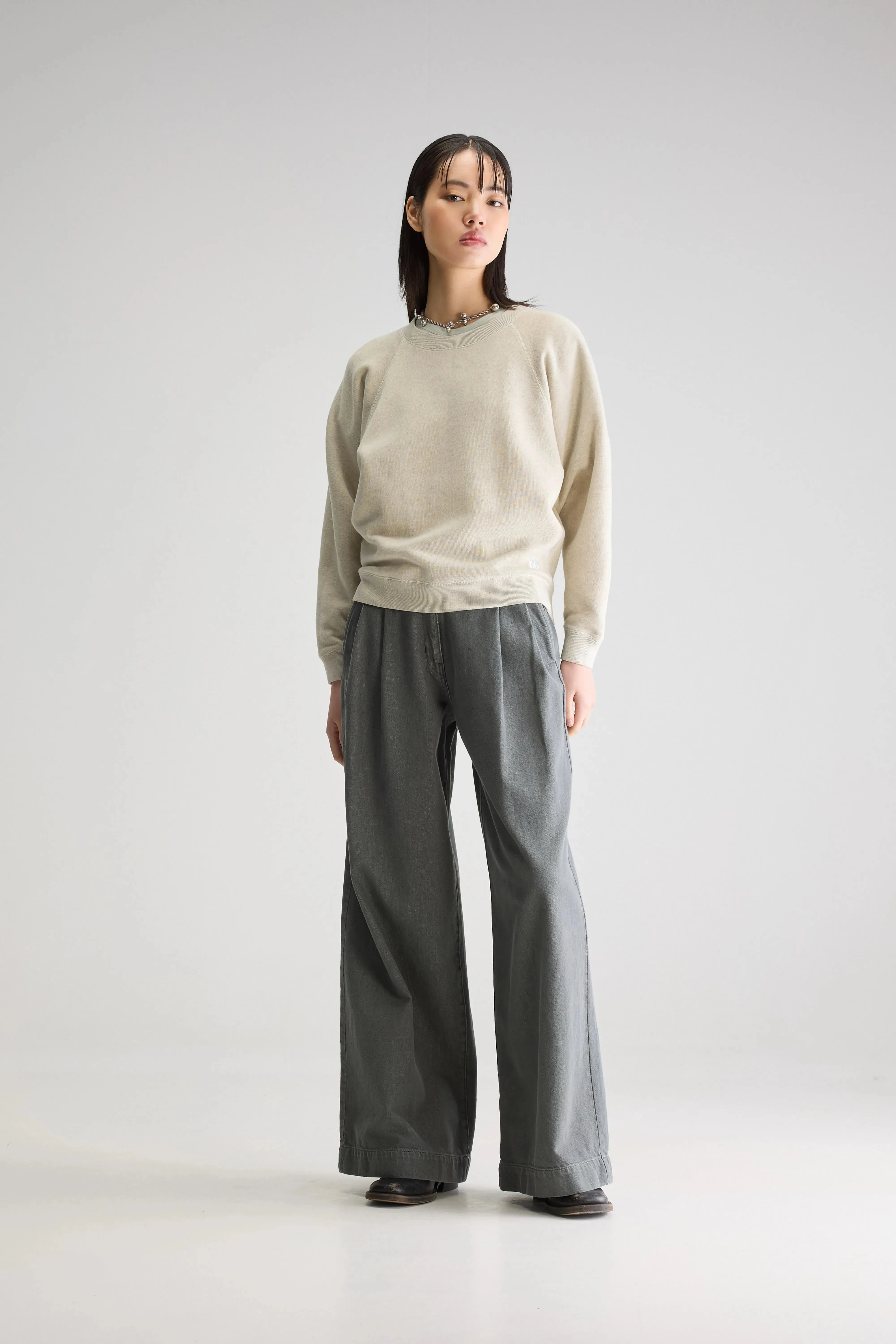 Thin Straps Fella relaxed sweatshirt (251 / W / CHALK)