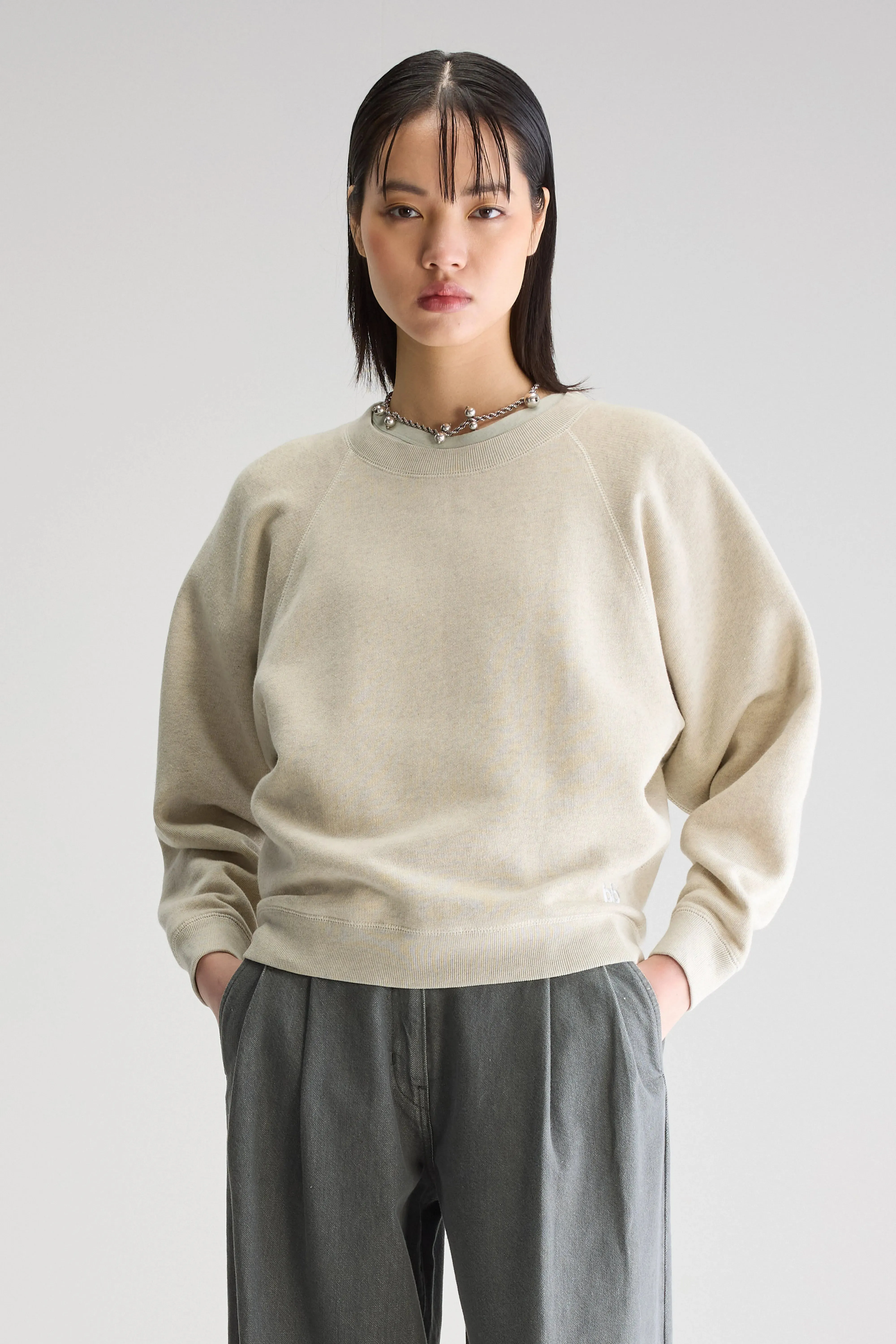 Thin Straps Fella relaxed sweatshirt (251 / W / CHALK)