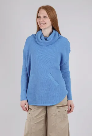 Relaxed winter wear Favorite Waffle Cowl, Cornflower
