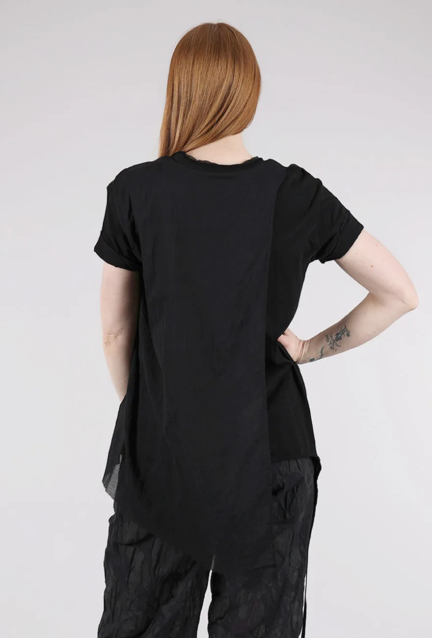 Tie - dye effect Vanita Tunic, Black