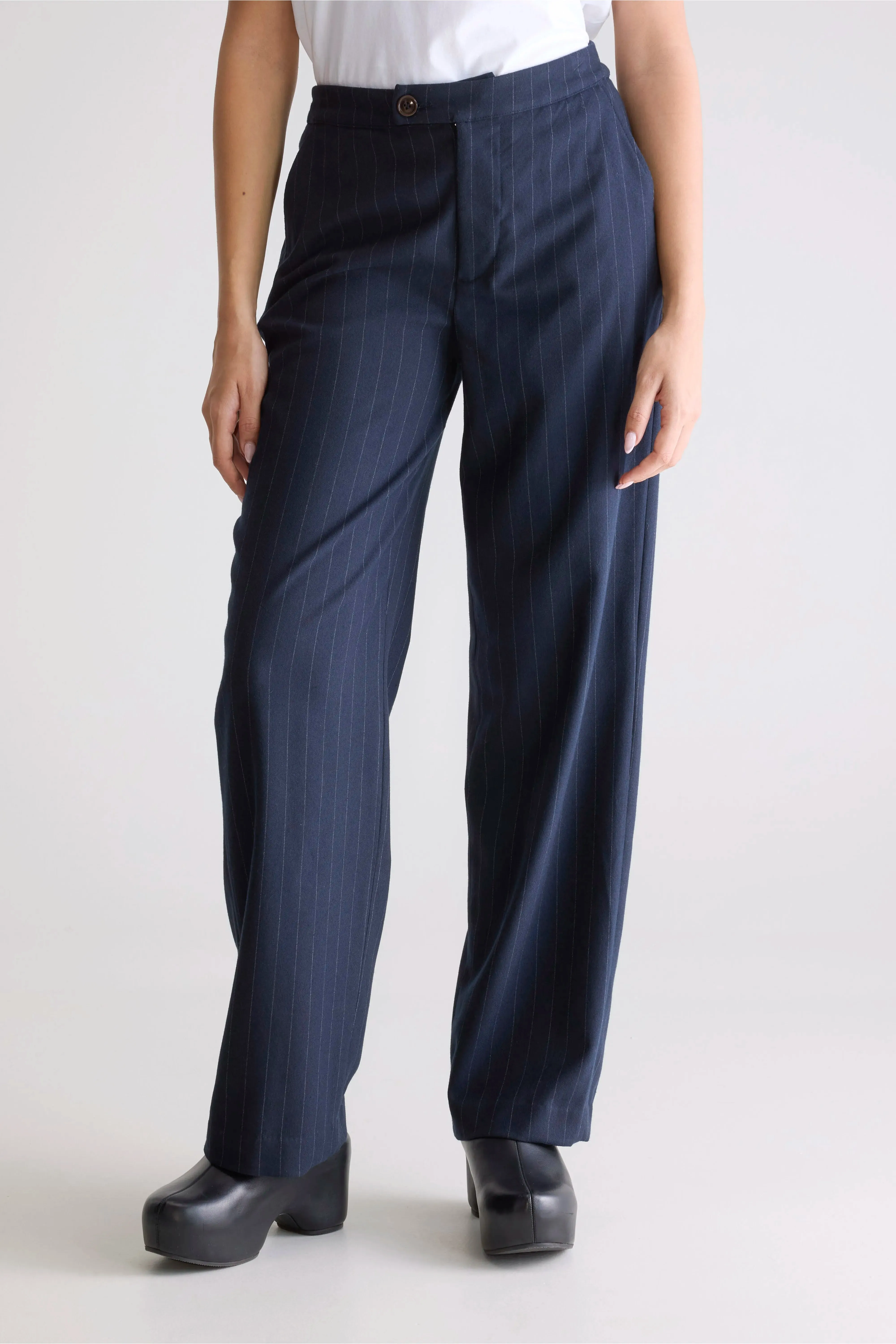 Tilla tailored trousers (252 / W / STRIPE A) Stylish Fit