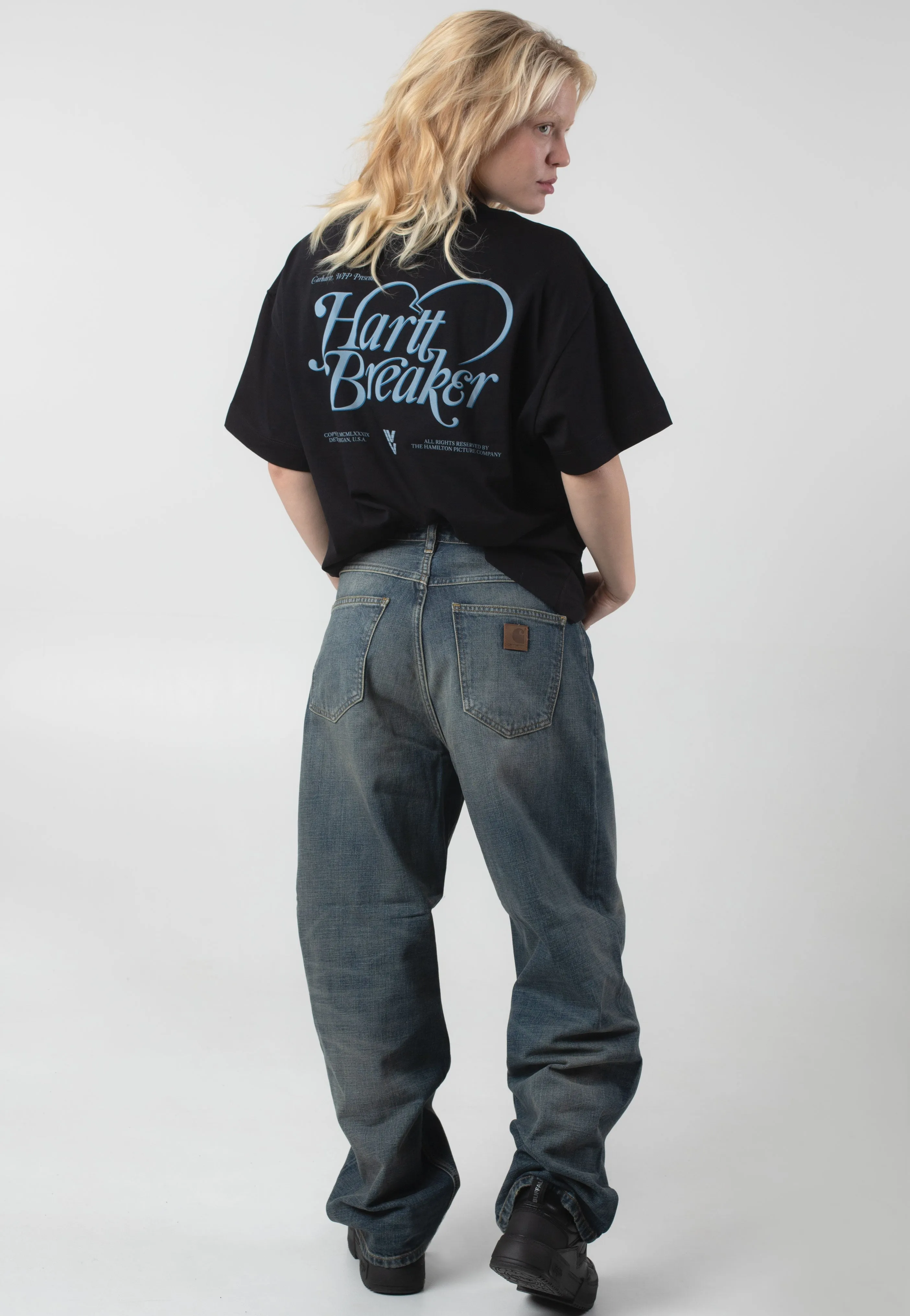 Timeless Appeal Carhartt WIP - W' Brandon Worn Used Wash Blue - Pants