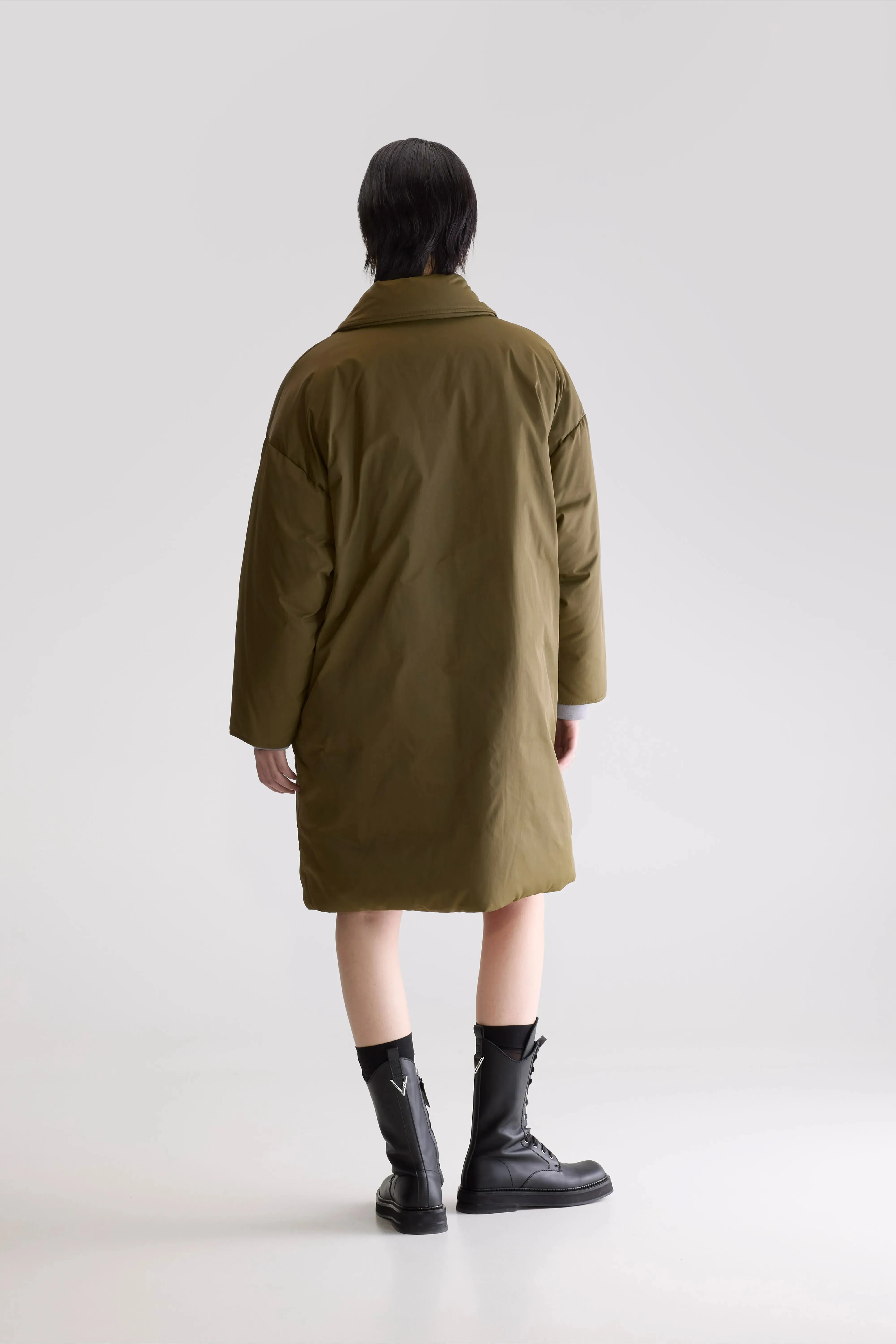 Timeless Fit Feel Hatha padded coat (252 / W / MILITARY)