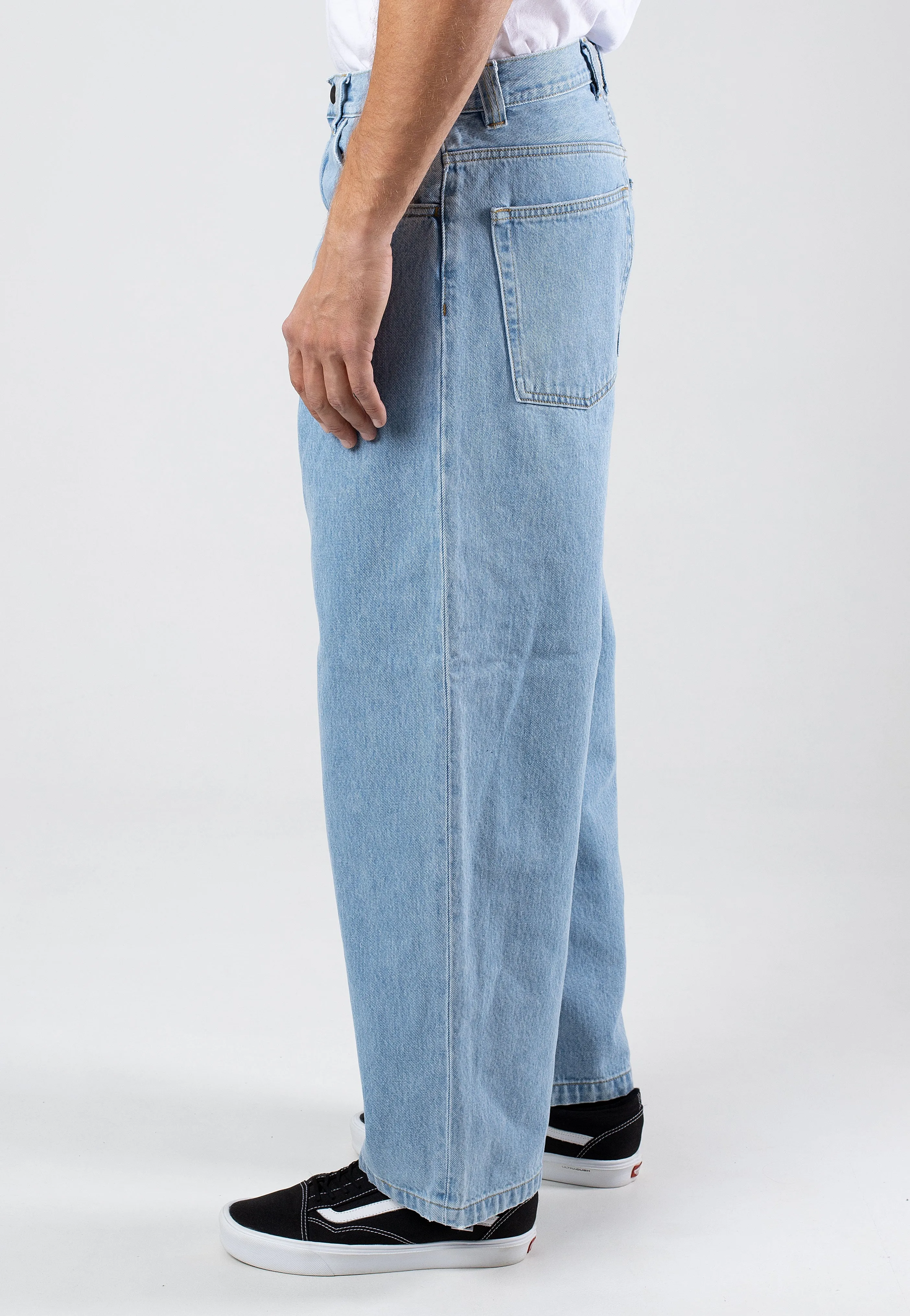 Timeless Form Carhartt WIP - Brandon Heavy Stone Bleached Blue - Jeans