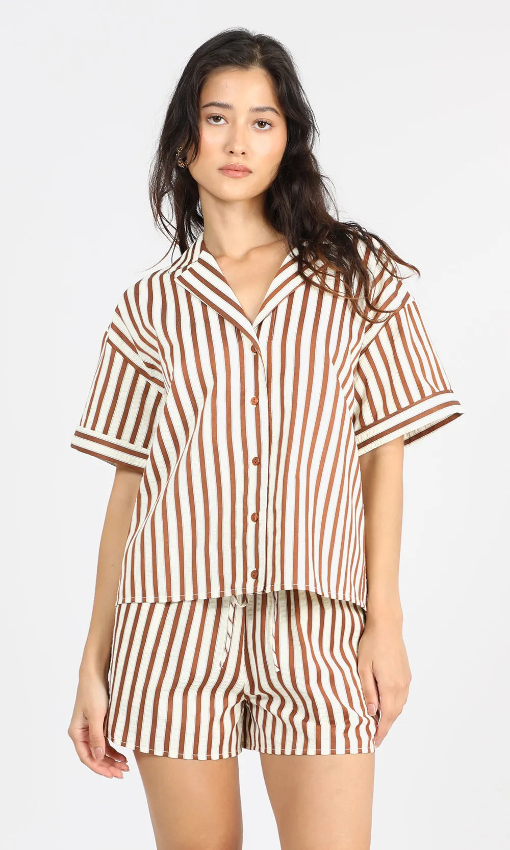 Timeless Style Graham Stripe Vacation Shirt