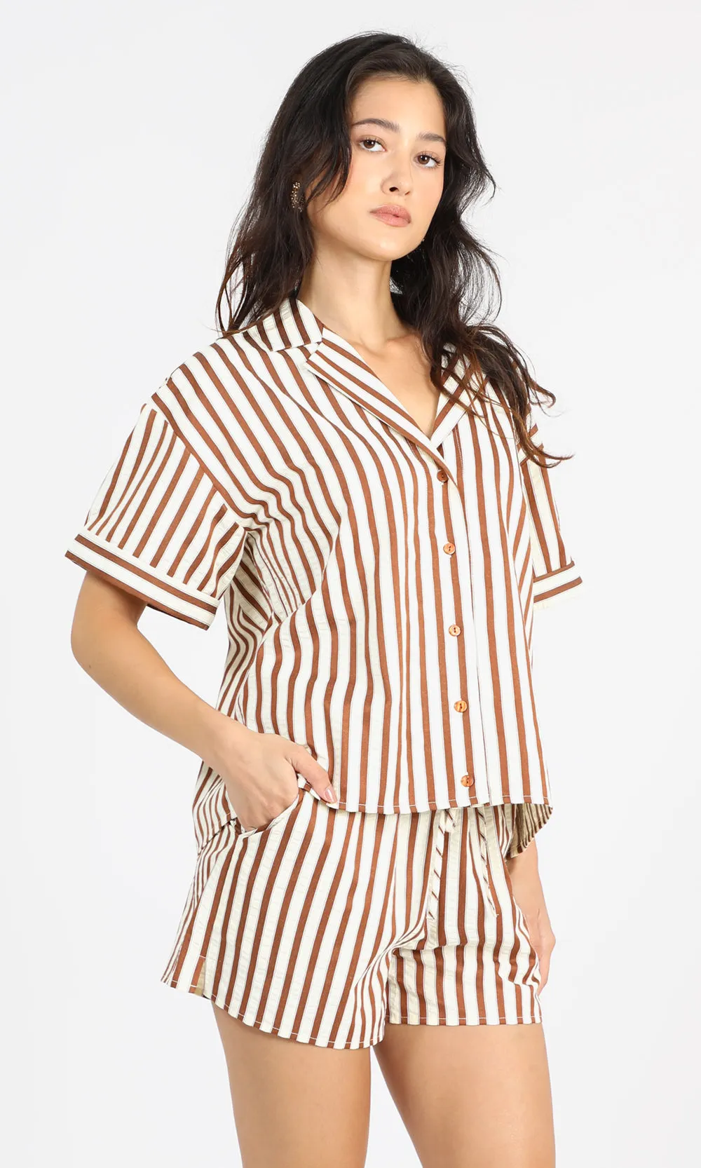 Timeless Style Graham Stripe Vacation Shirt