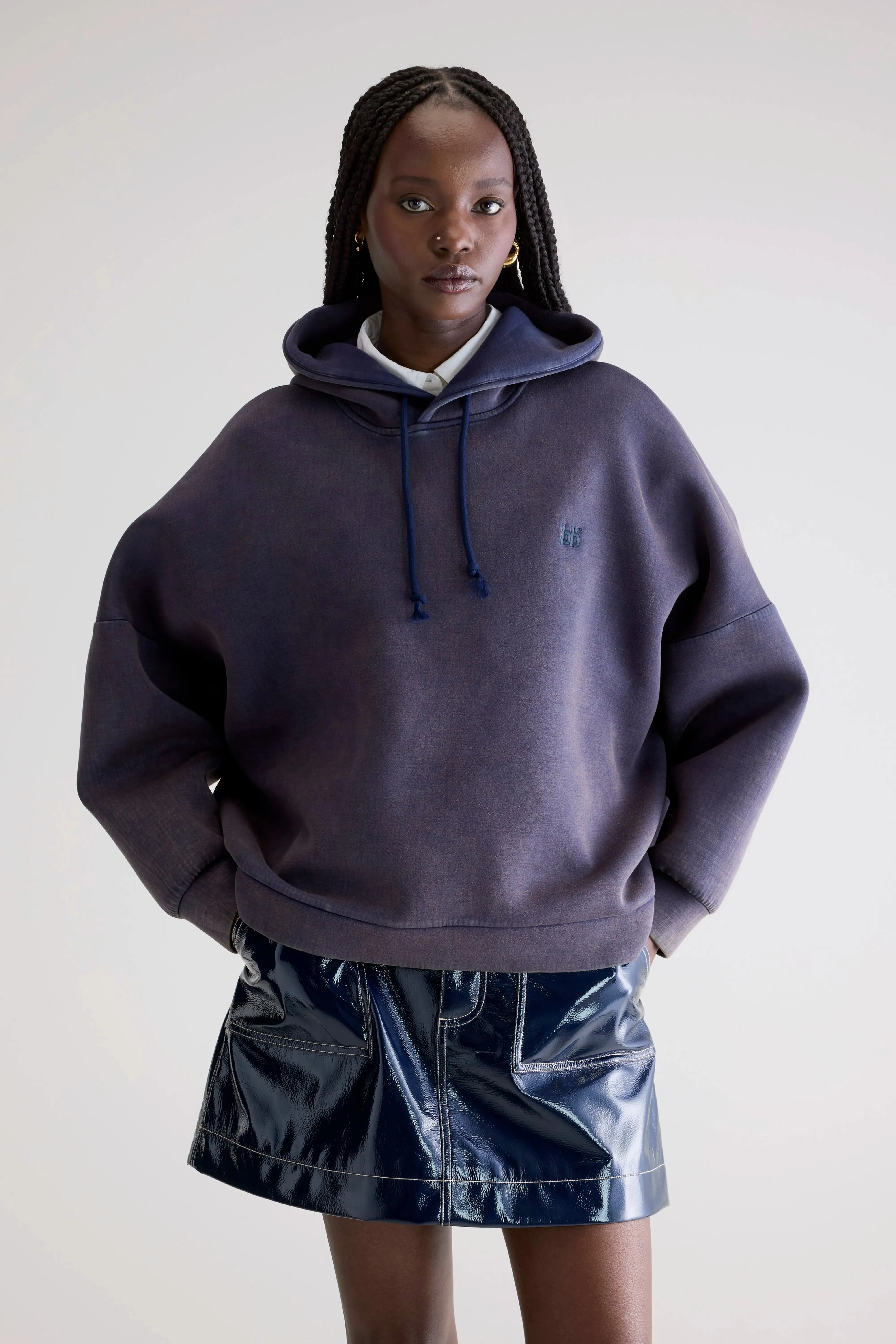 Tood hoodie (252 / W / BLUES) Wide Straps