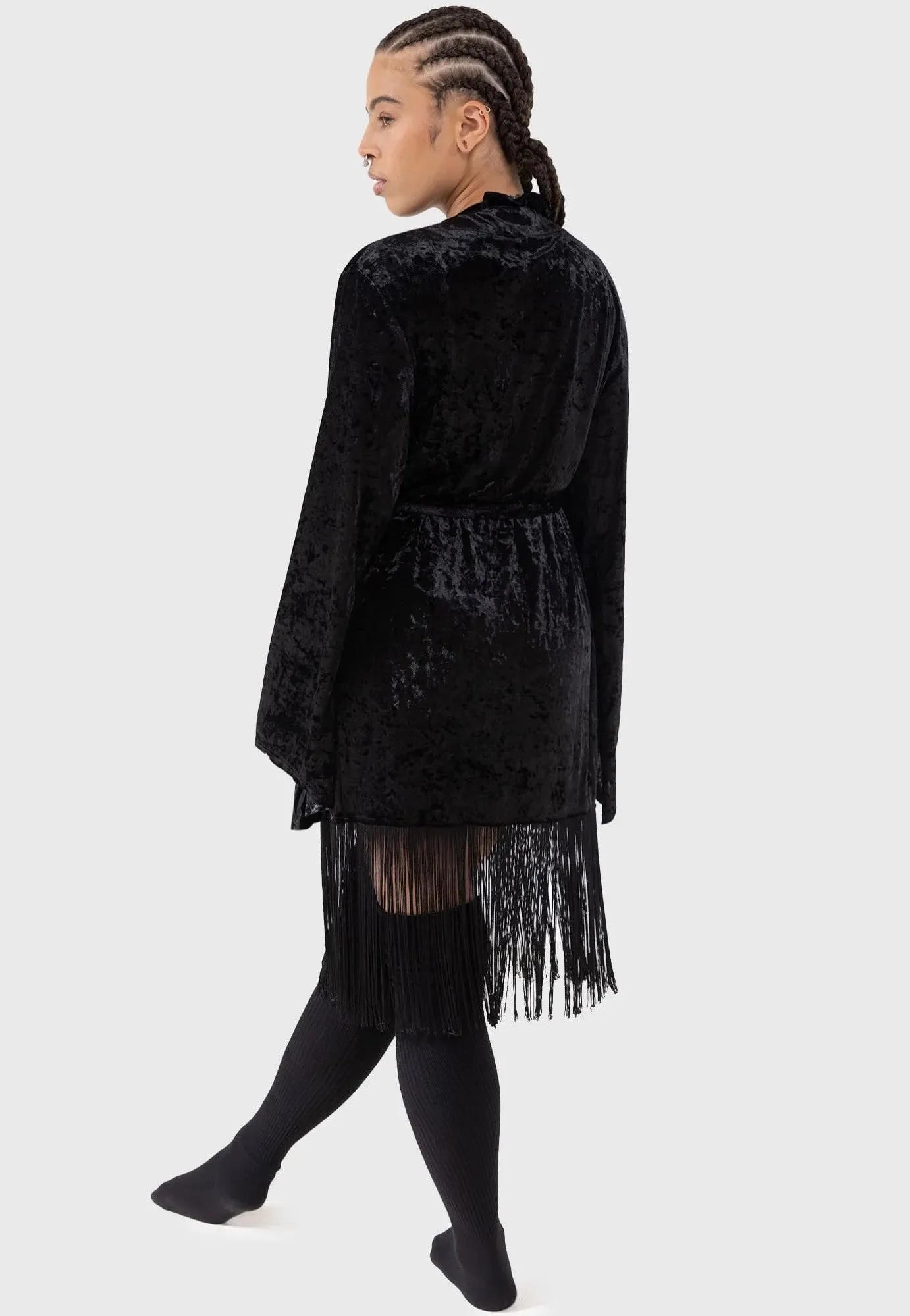 Travel Friendly Killstar - Burnt Obsidian Black - Cloak