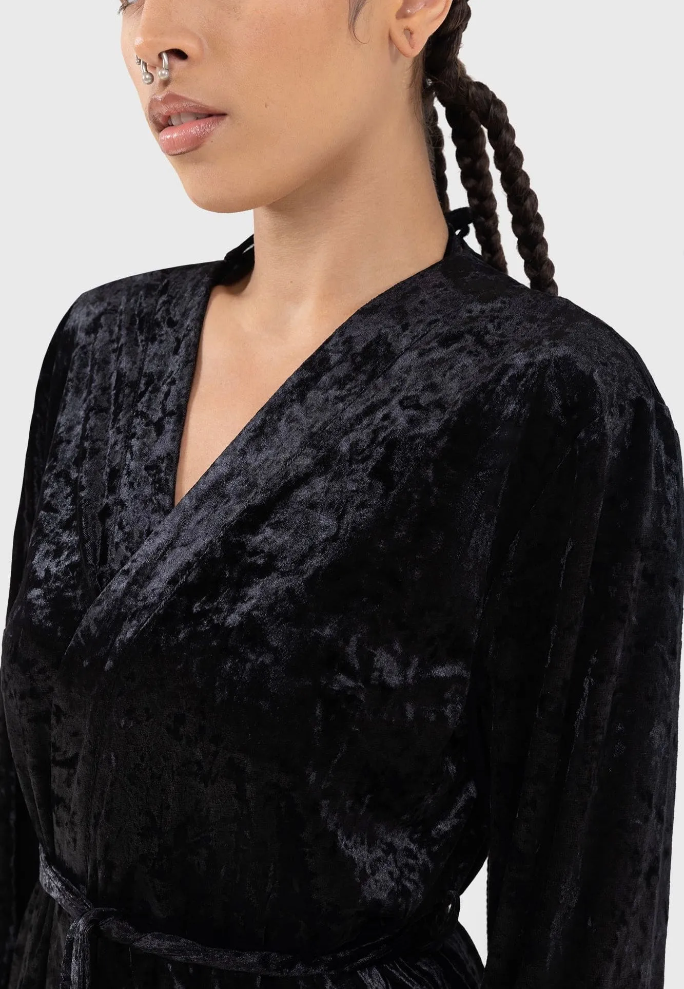 Travel Friendly Killstar - Burnt Obsidian Black - Cloak
