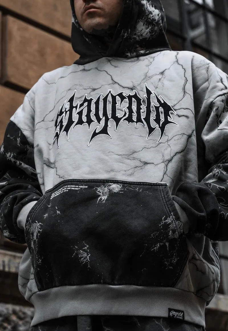 Trend Alert Stay Cold Apparel - Ghostface Heavy Oversized Acid Dye 400gsm - Hoodie