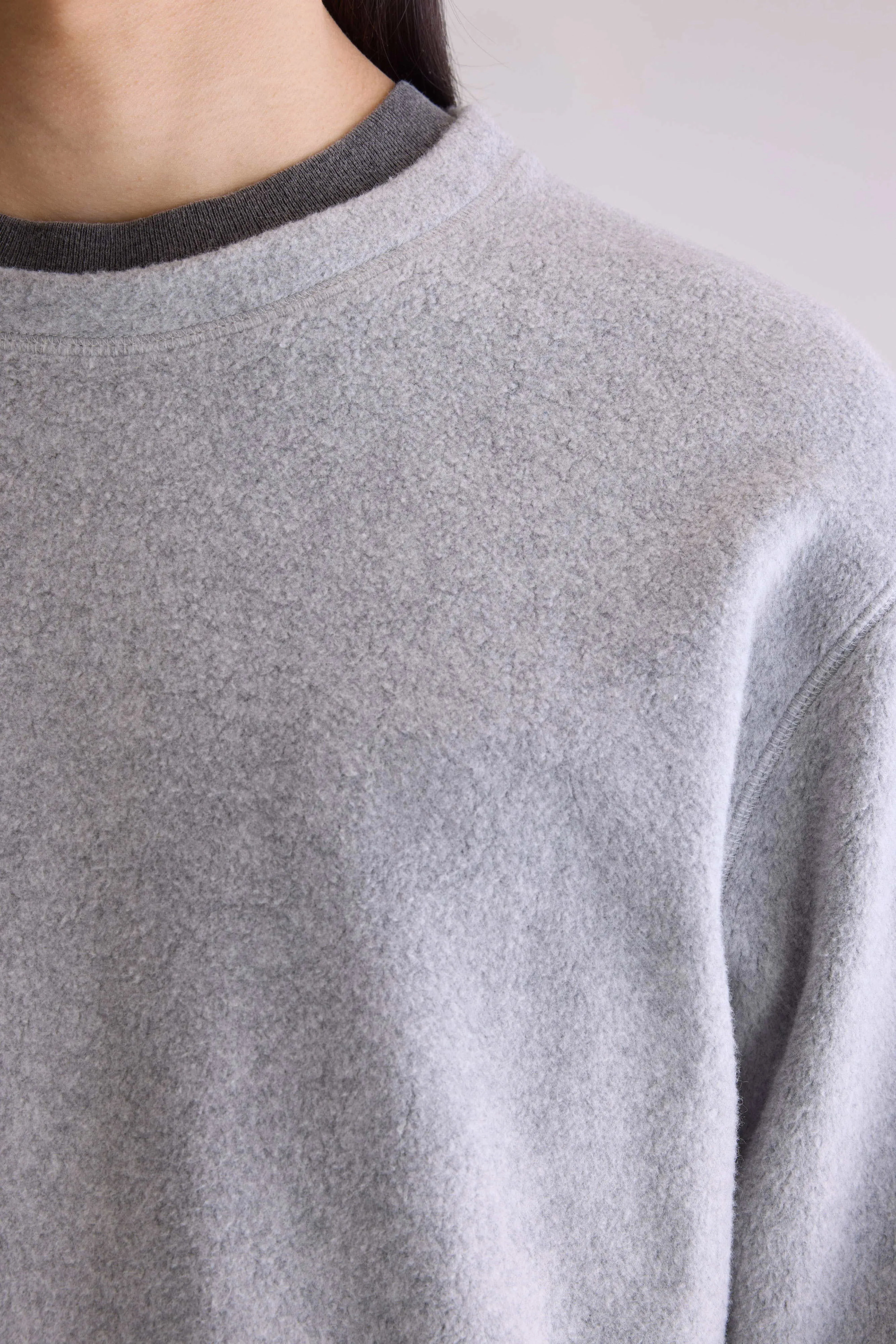 Trend Focus Matt crewneck sweatshirt (252 / M / H. GREY)