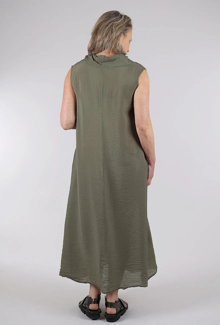 Trend - Setting Parachute Cowl Maxi Dress, Clay