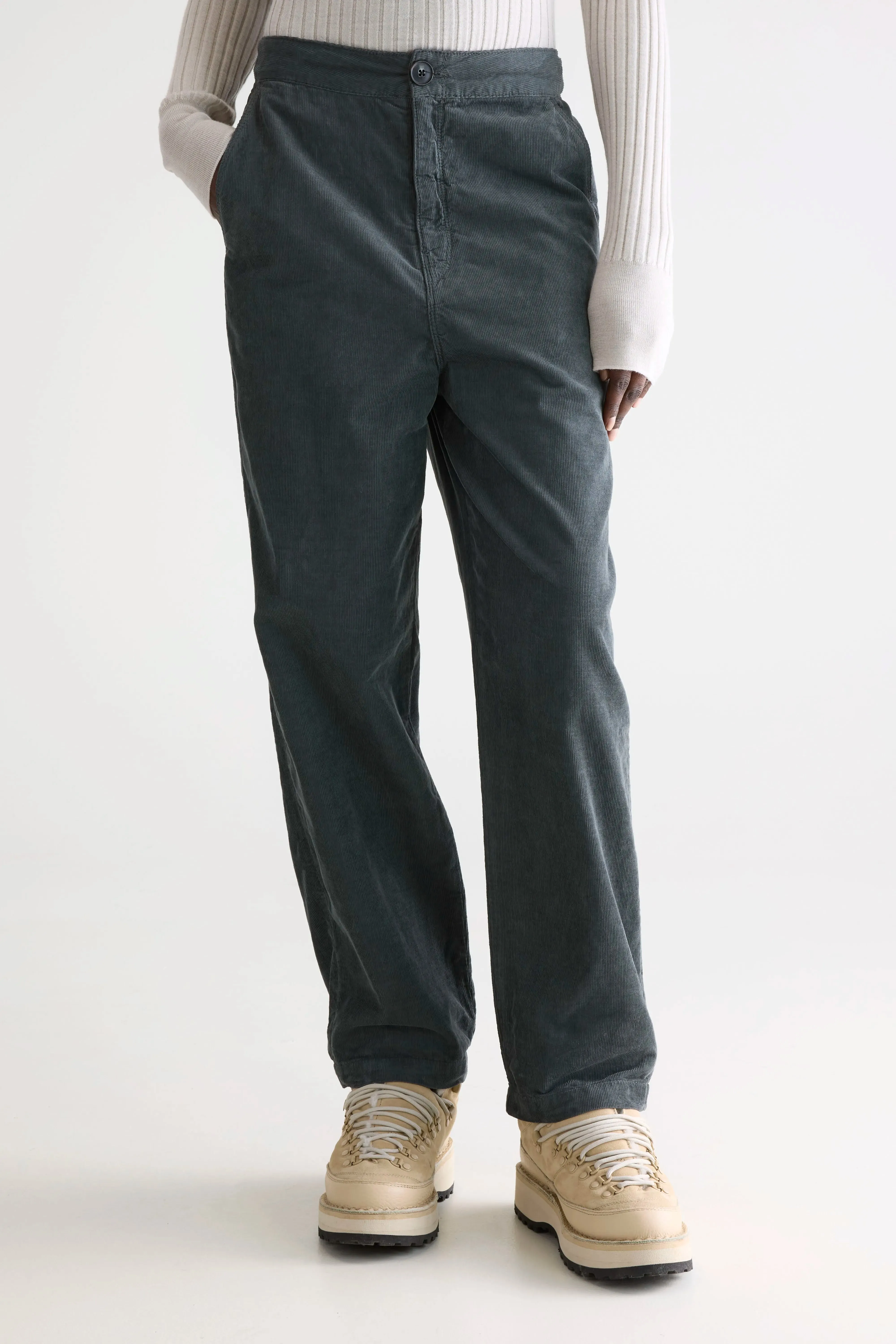 Trendy Fit Pasop relaxed trousers (252 / W / IRON)