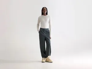 Work Essential clean design Pasop relaxed trousers (252 / W / IRON)