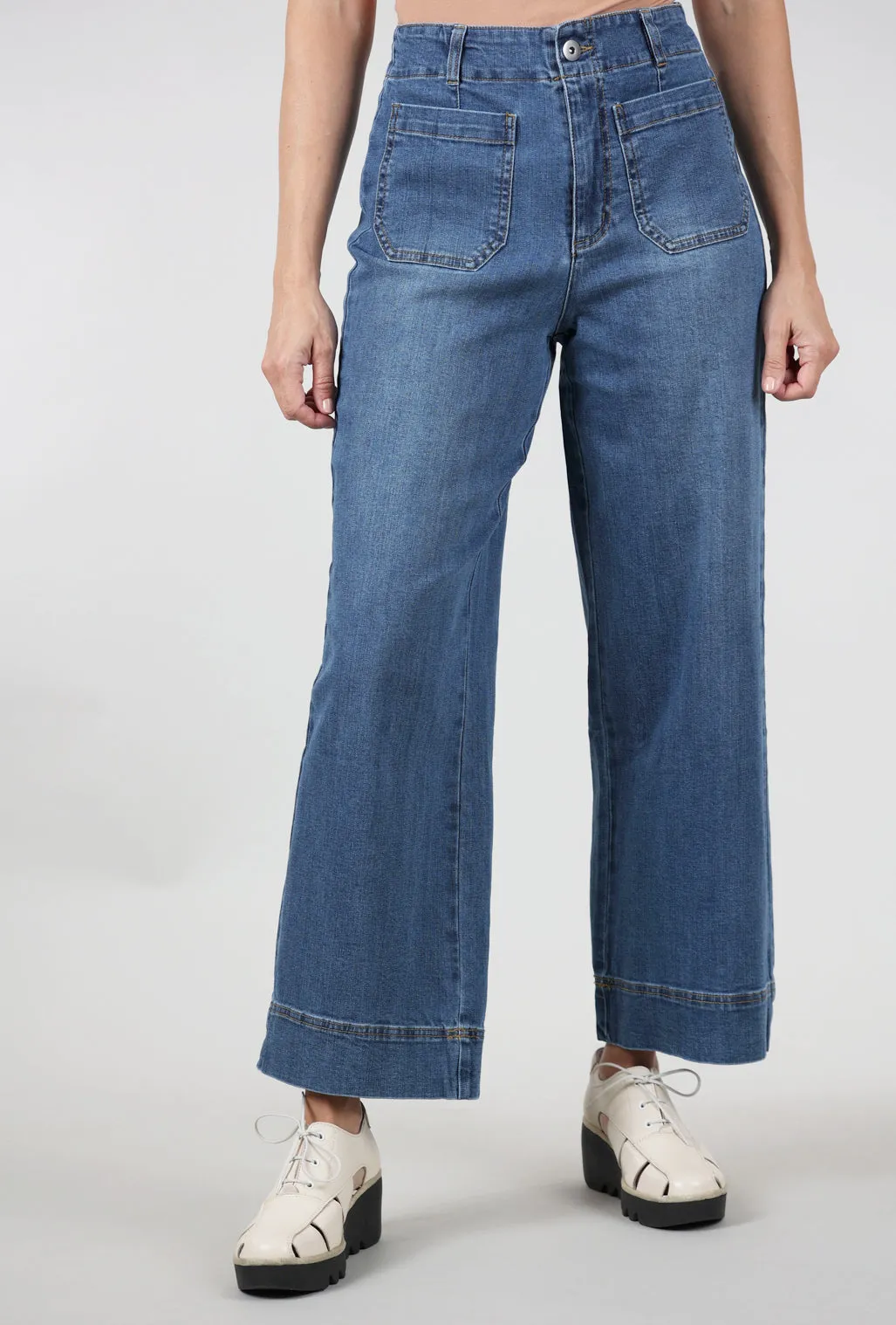 Trendy Fit Stretch Denim Ankle Jean, Blue