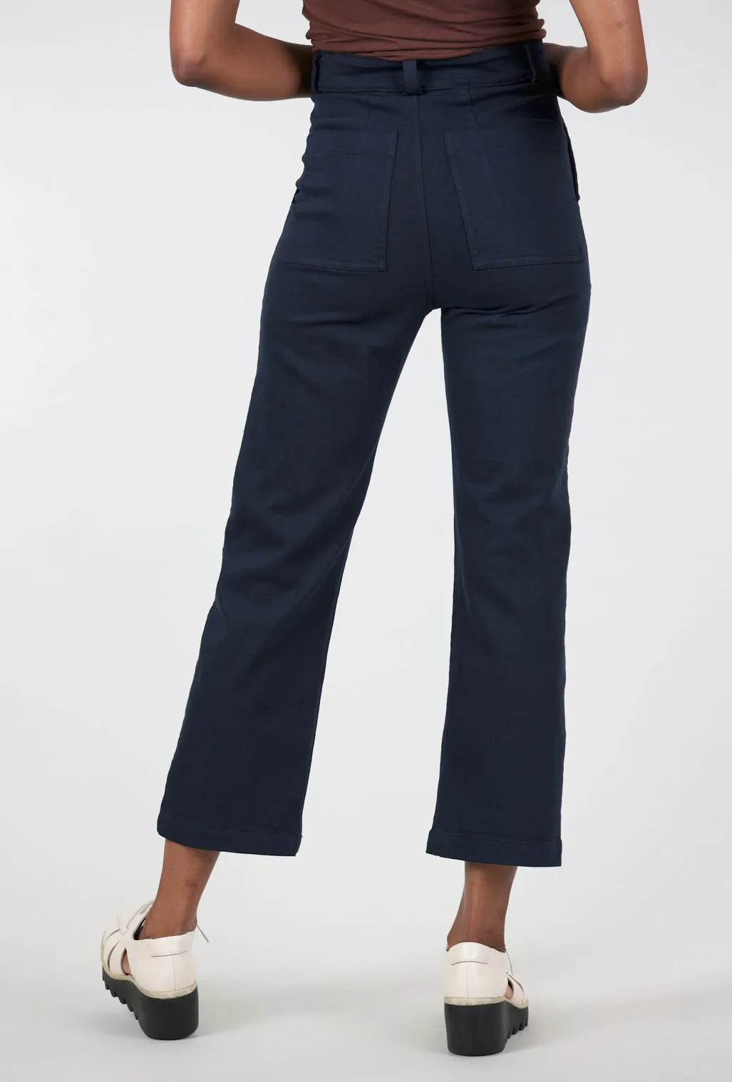 Trendy Look Color Boiler Pant, 12 AM Navy