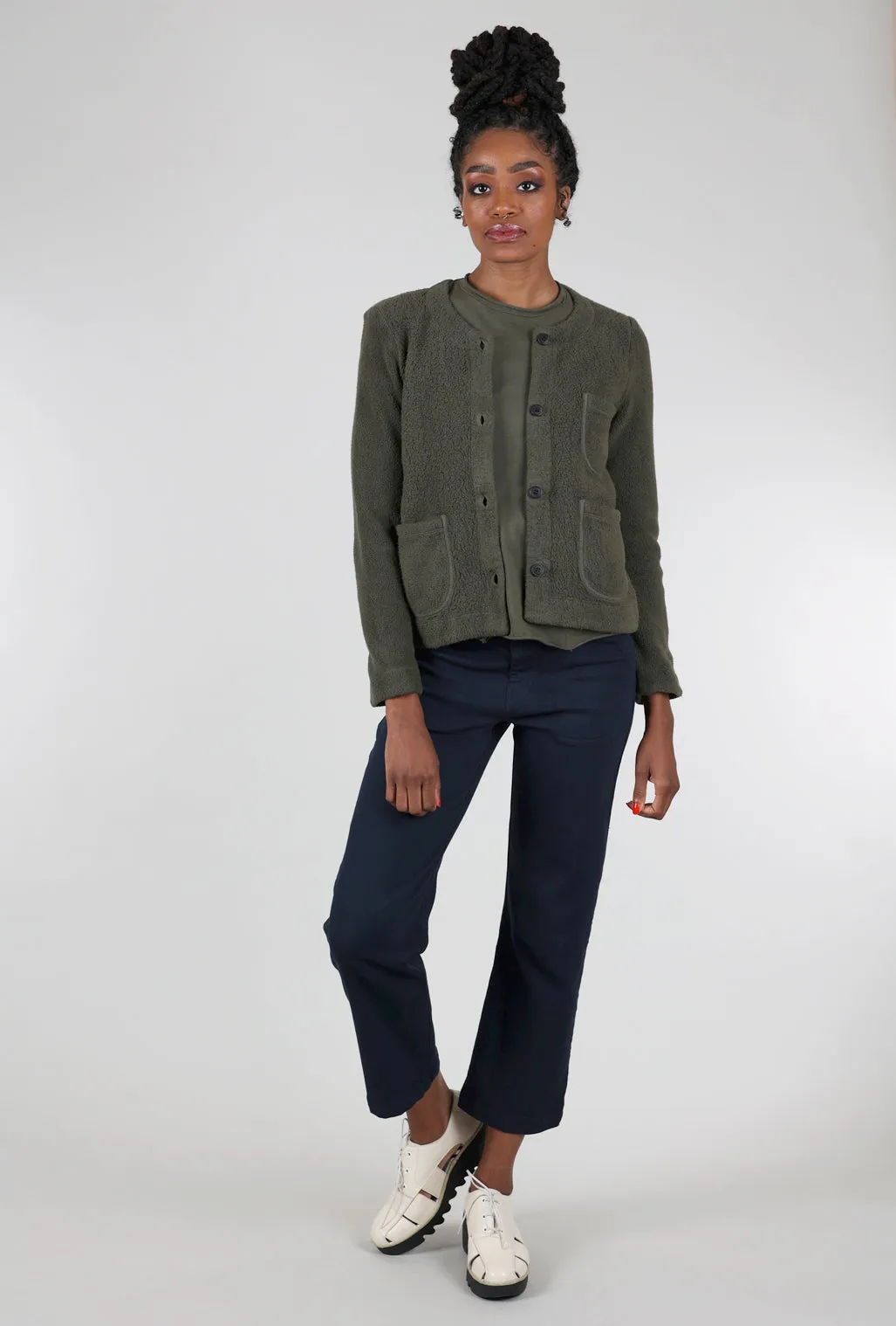 Trendy Look Color Boiler Pant, 12 AM Navy