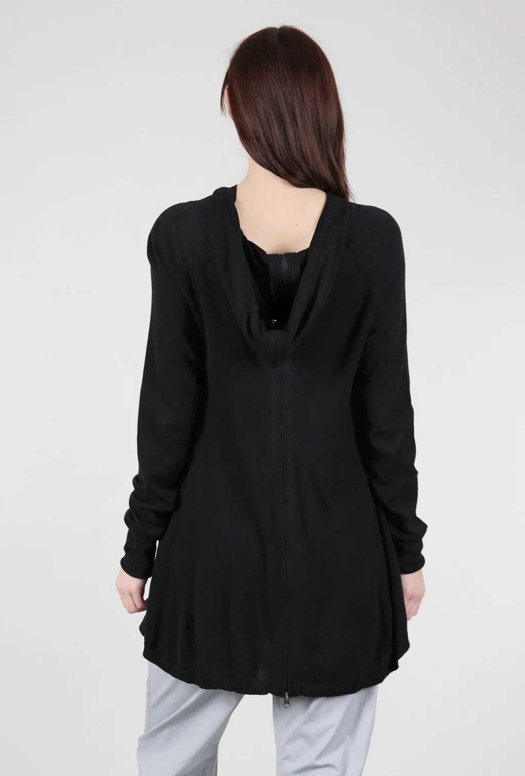 trendy material 2 Zip, Black