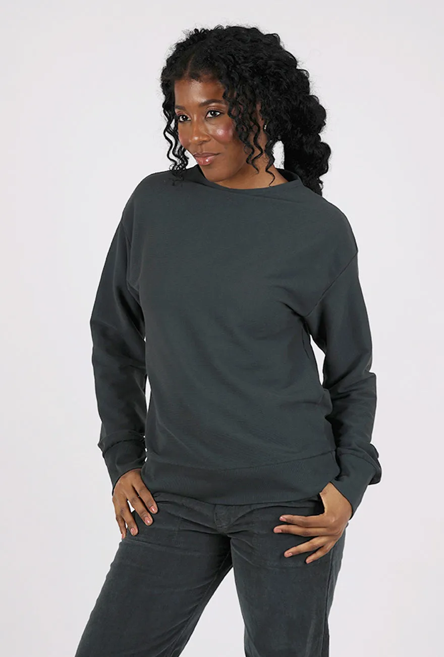 Trendy Style Sportif Pullover, Drab