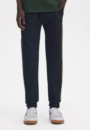 Fred Perry - Contrast Tape Track Navy/Honeycomb - Pants Relaxed Fit